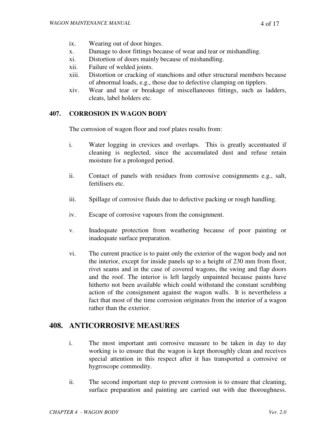 Indian Railways Maintenance Manual for Wagons - Freight Stock Workshop & Depot Overhaul Guide - Image 3