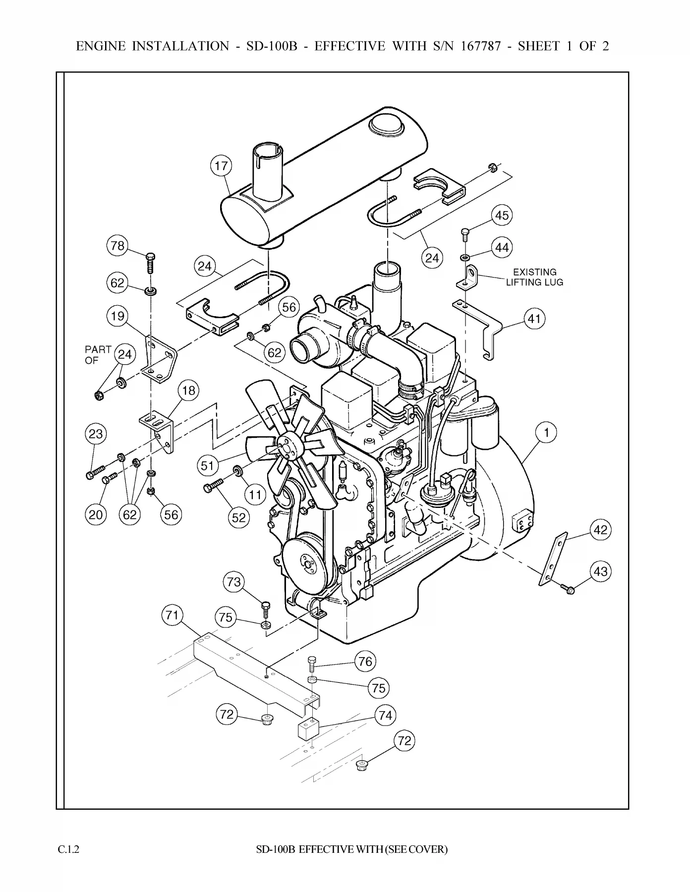 Ingersoll-Rand SD-100B SD-100DB SD-100FB Vibratory Compactor Parts Manual 2000 - Image 2