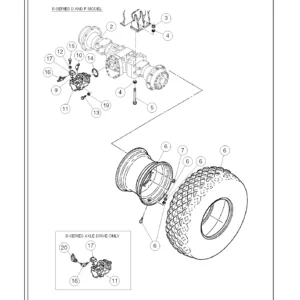 Ingersoll-Rand SD-100B SD-100DB SD-100FB Vibratory Compactor Parts Manual 2000