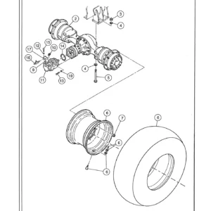 Ingersoll-Rand SD-150DB Wuxi Vibratory Compactor Illustrated Parts Manual