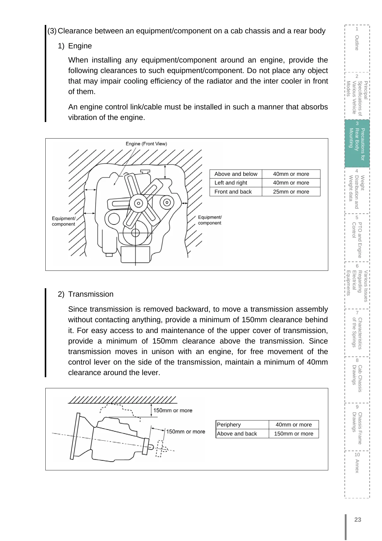 Isuzu C-Series E-Series 2010 Body Builders Guide PDF - Australia NZ South Africa Truck Manual - Image 2