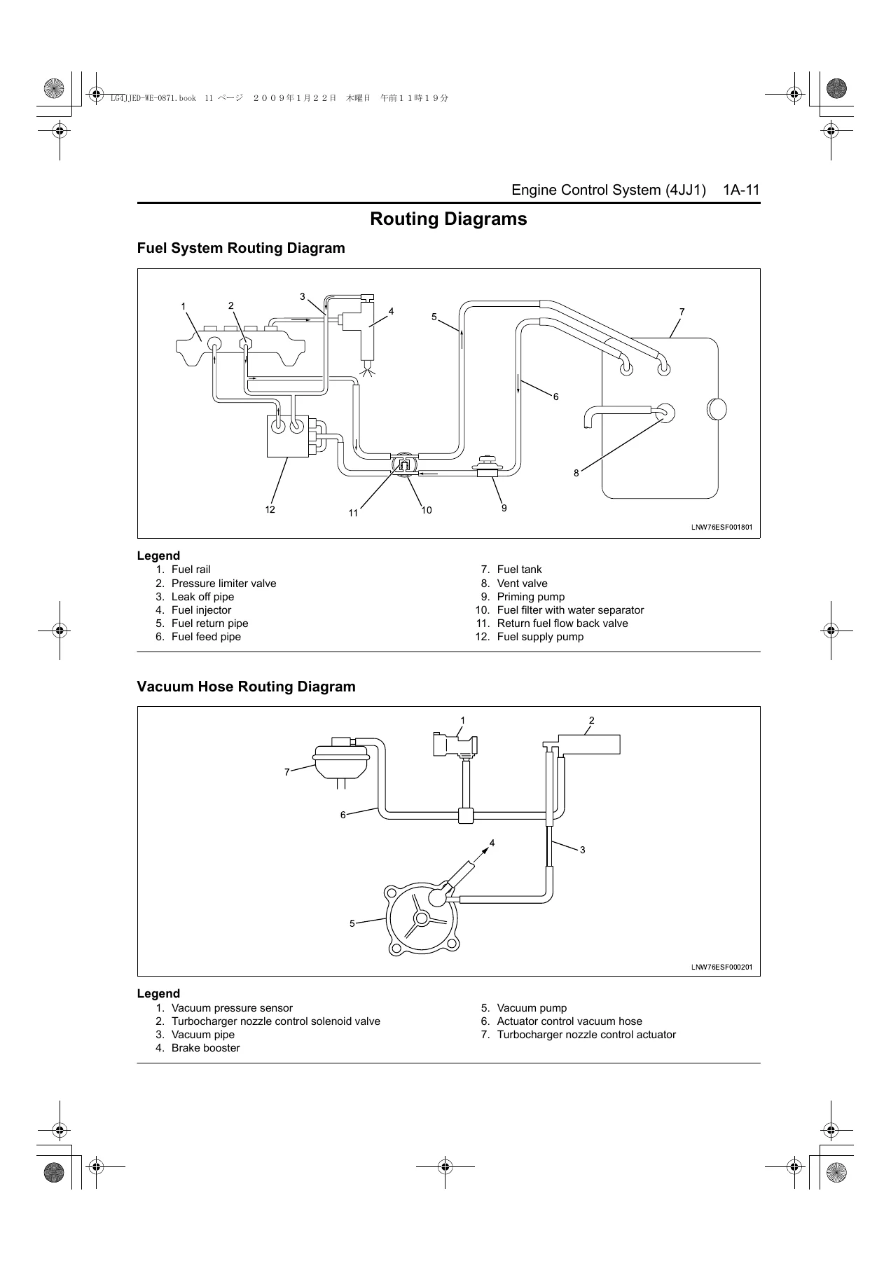 Isuzu N Series 4JJ1 Engine Control System Workshop Manual 2008-2009MY - PDF Download - Image 3