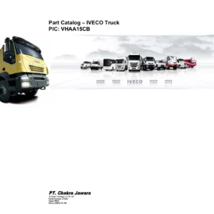 Iveco Truck Parts Catalog PIC VHAA15CB - 190T38 AD TRAK.2007 E. Spare Parts Manual PDF