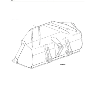 JCB 456 Wheeled Loader Parts Catalogue 9802/2760 - PDF Download
