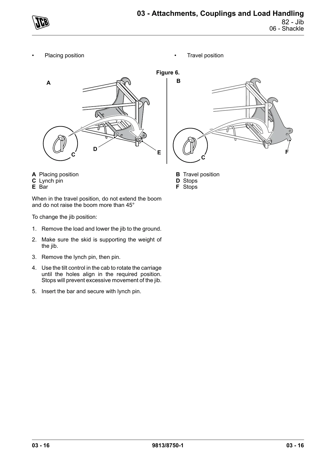 JCB Loadall 533-105 to 550-170 Service Manual 9813/8750-1 July 2017 PDF - Image 2