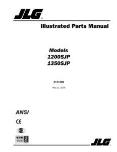 JLG 1200SJP 1350SJP Illustrated Parts Manual P/N 3121208 - PDF Download