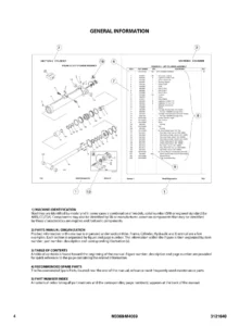 JLG 3369LE 4069LE M3369 M4069 Illustrated Parts Manual 3121640 Rev P