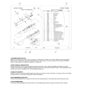 JLG 3369LE 4069LE M3369 M4069 Illustrated Parts Manual 3121640 Rev P