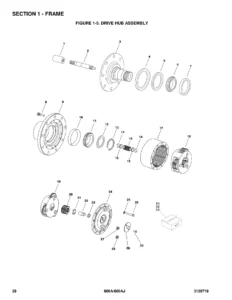 JLG 600A 600AJ Illustrated Parts Manual 3120719 Rev AM - PDF Download