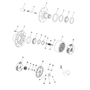 JLG 600A 600AJ Illustrated Parts Manual 3120719 Rev AM - PDF Download