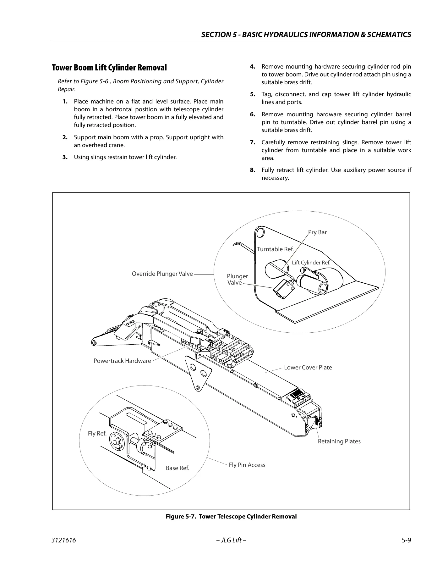 JLG 600A 600AJ Service and Maintenance Manual P/N 3121616 - 2017 PDF - Image 3
