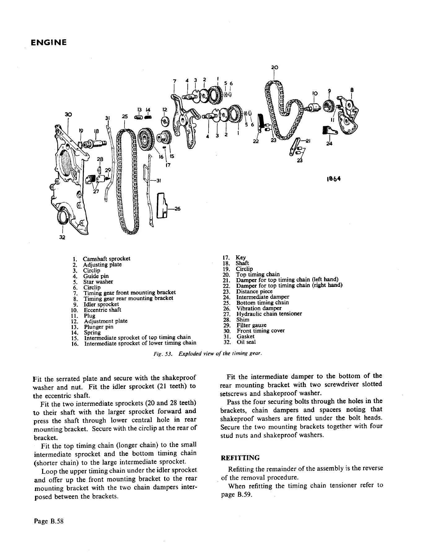 Jaguar E-Type 3.8 Litre Series 1 Service Manual - 4.2 Litre & 2+2 Supplement - Image 3