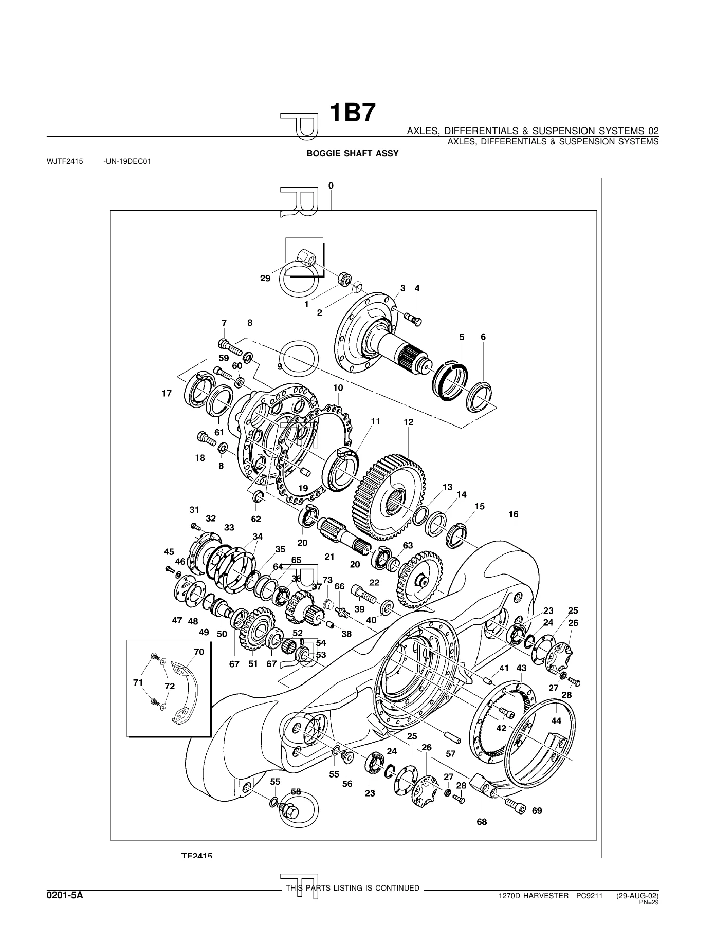 John Deere 1270D Harvester Parts Catalog PC9211 - Timberjack 2002+ PDF - Image 3