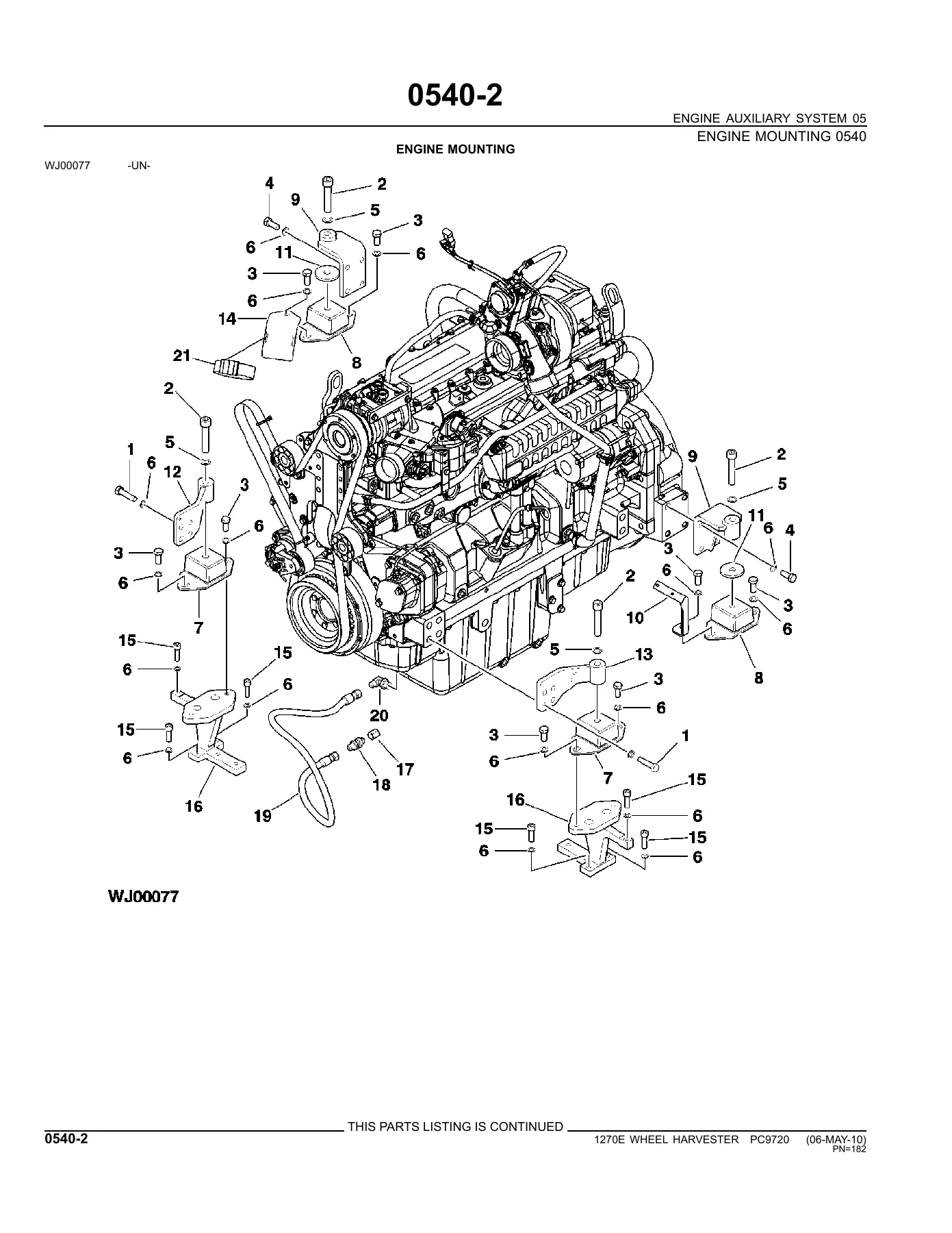 John Deere 1270E Wheel Harvester Parts Catalog PC9720 PDF Download - Image 2