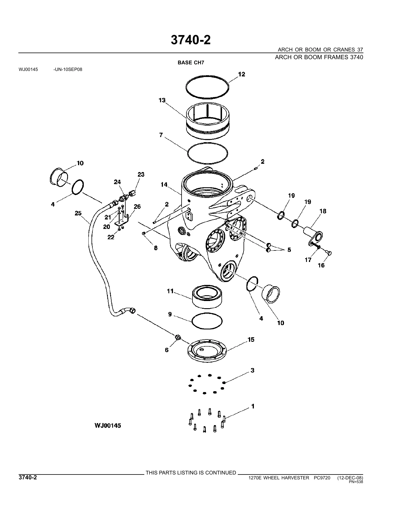 John Deere 1270E Wheel Harvester Parts Catalog PC9720 PDF Download - Image 3