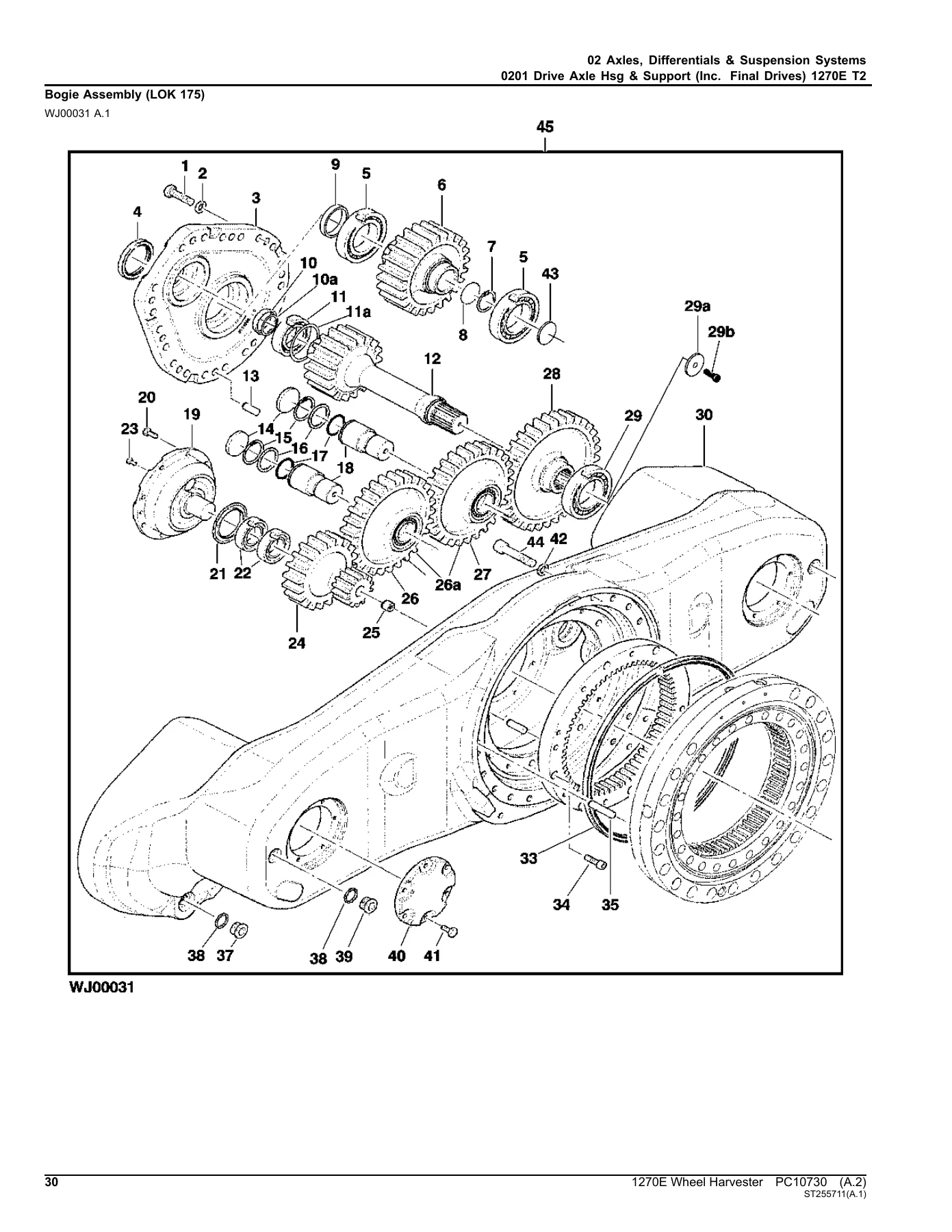 John Deere 1270E Wheel Harvester Tier 2 Parts Catalog PC10730 (2011) - Image 2