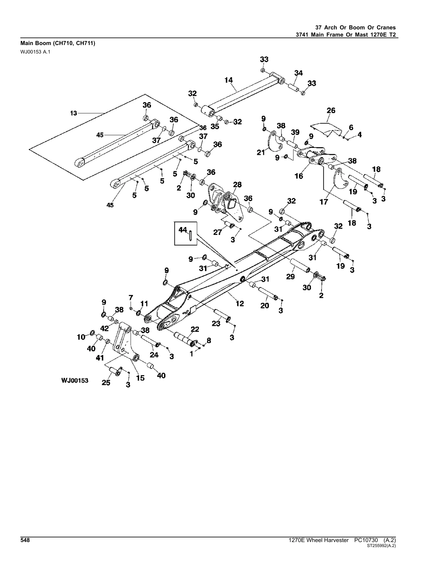 John Deere 1270E Wheel Harvester Tier 2 Parts Catalog PC10730 (2011) - Image 3