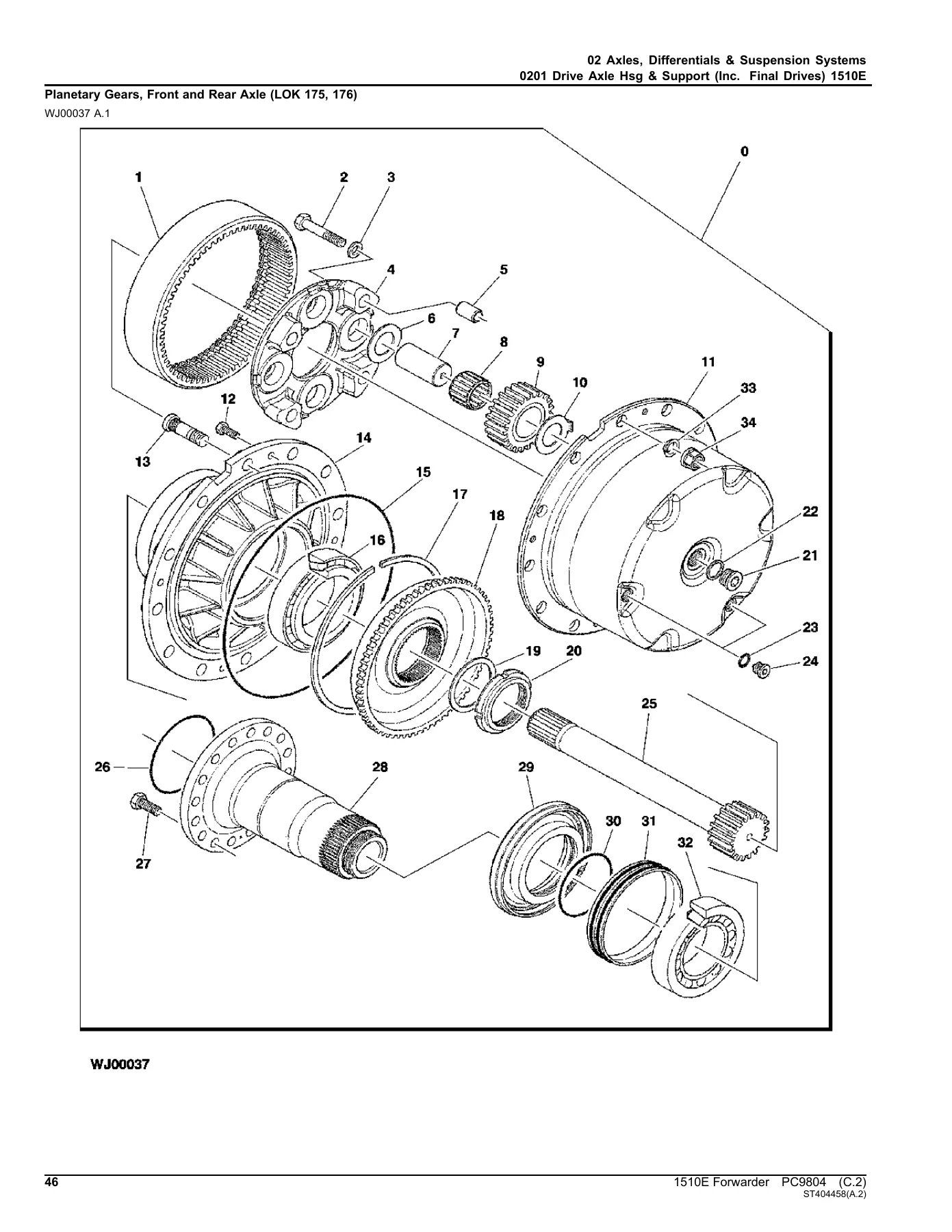 John Deere 1510E Forwarder Tier 3 Parts Catalog PC9804 2011 PDF Download - Image 2