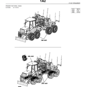 John Deere 1710D Forwarder & 1711D Clambunk Parts Catalog PC9210