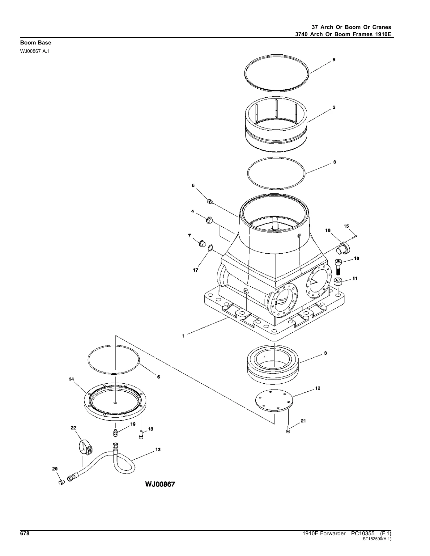John Deere 1910E Forwarder (001003-) Parts Catalog PC10355 - 2012 Edition - Image 3