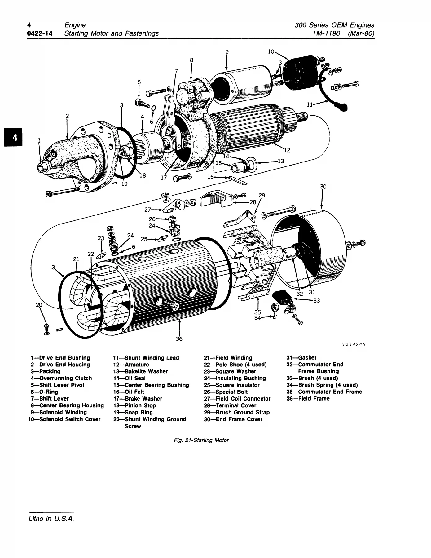 John Deere 300 Series OEM Engines Technical Manual TM1190 - PDF Download - Image 3