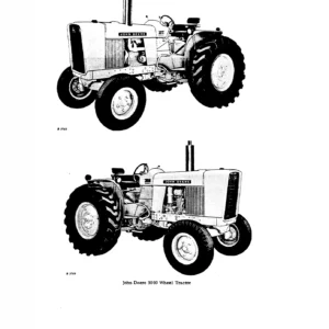John Deere 3010 Series Wheel Tractor Parts Catalog PC736 1967 PDF