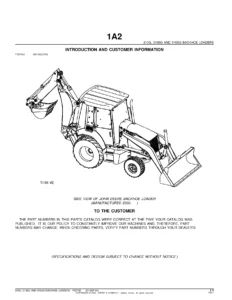 John Deere 310G 310SG 315SG Backhoe Loaders Parts Catalog PC2755 2005 PDF