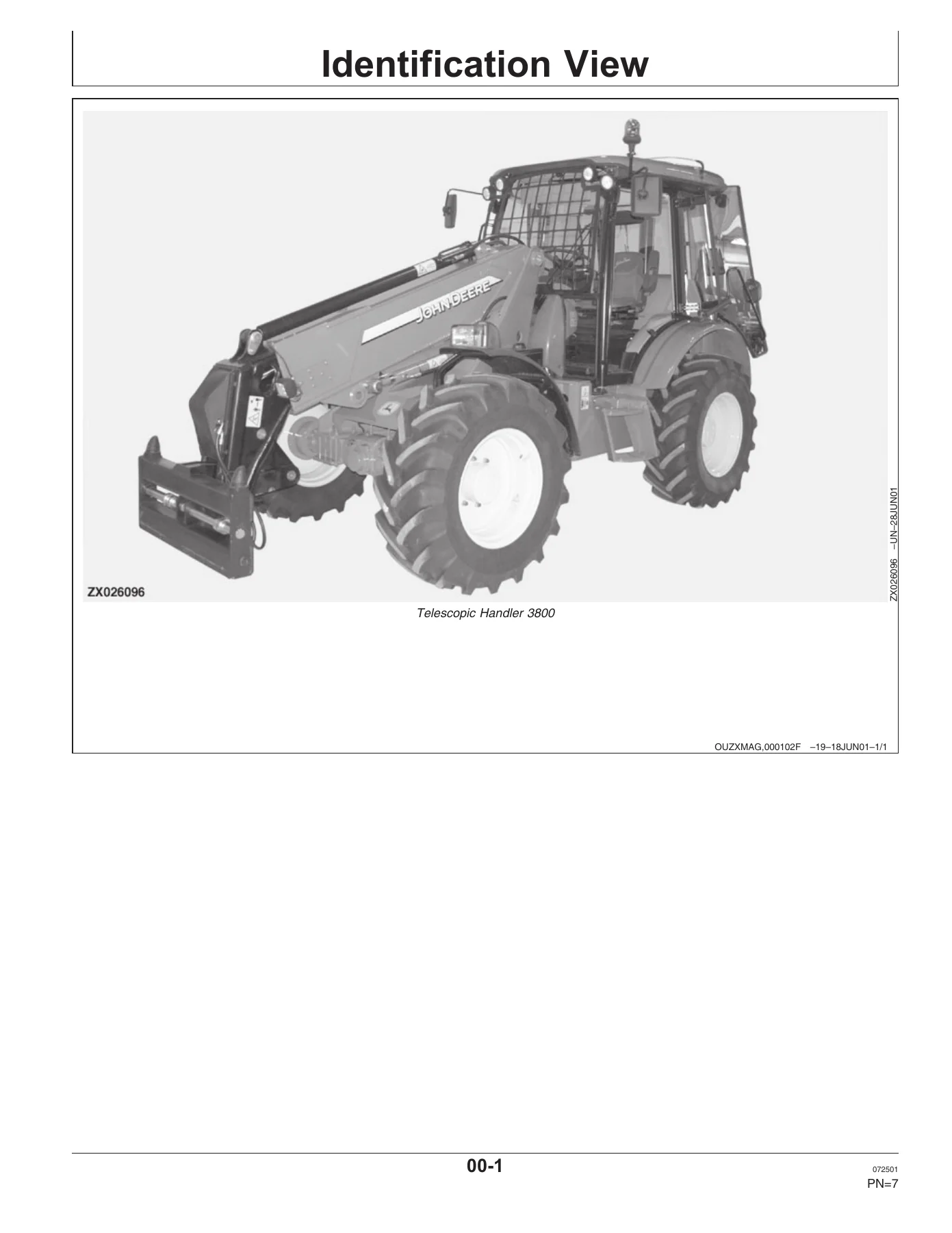 John Deere 3800 Telescopic Handler Operator's Manual OMZ93152 F1 - Image 2