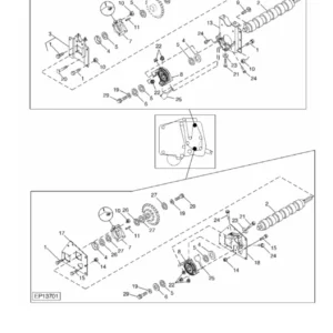 John Deere 458 Round Baler Parts Catalog PC10822 - PDF Download