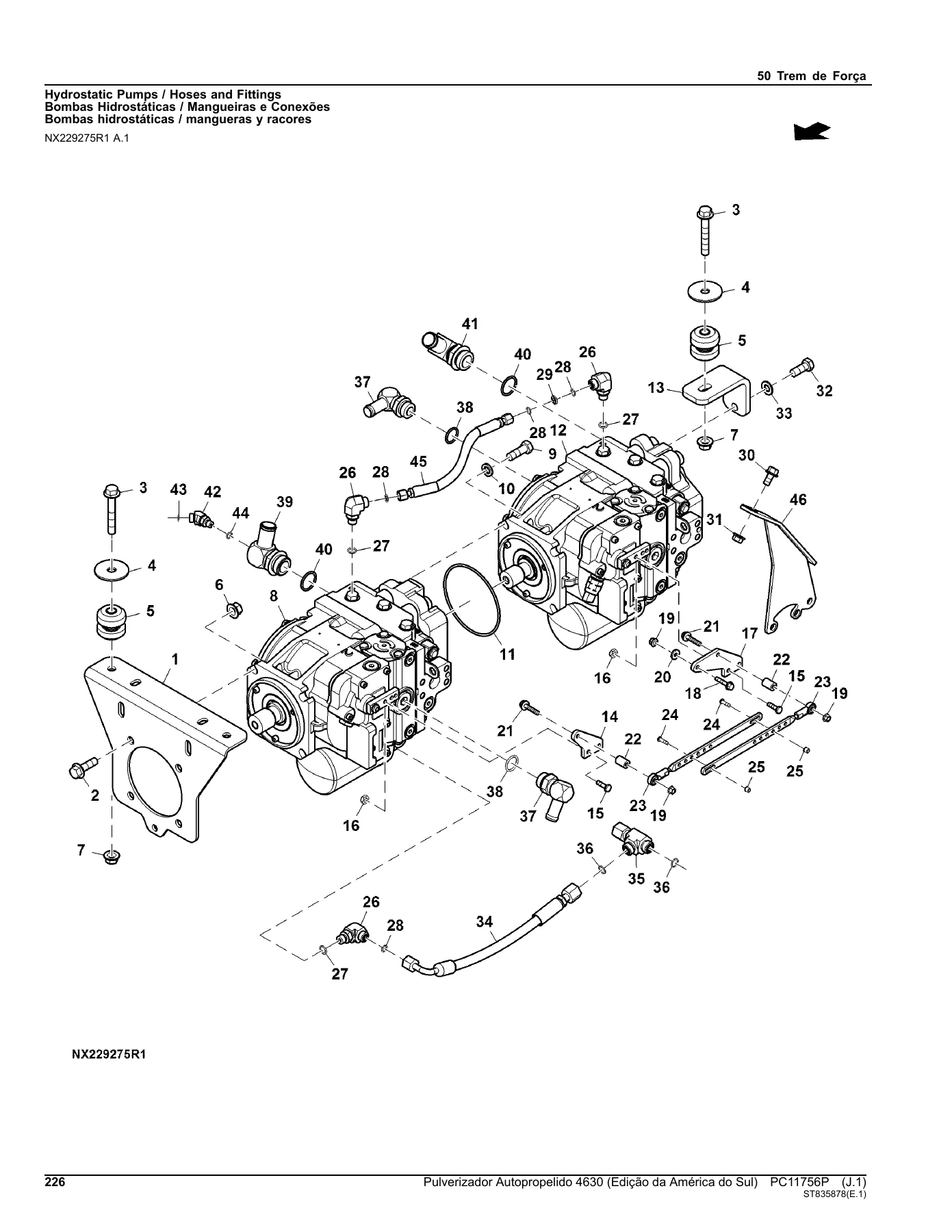John Deere 4630 Self-Propelled Sprayer (South America Edition) Parts Catalog PC11756P - 2016 - Image 2