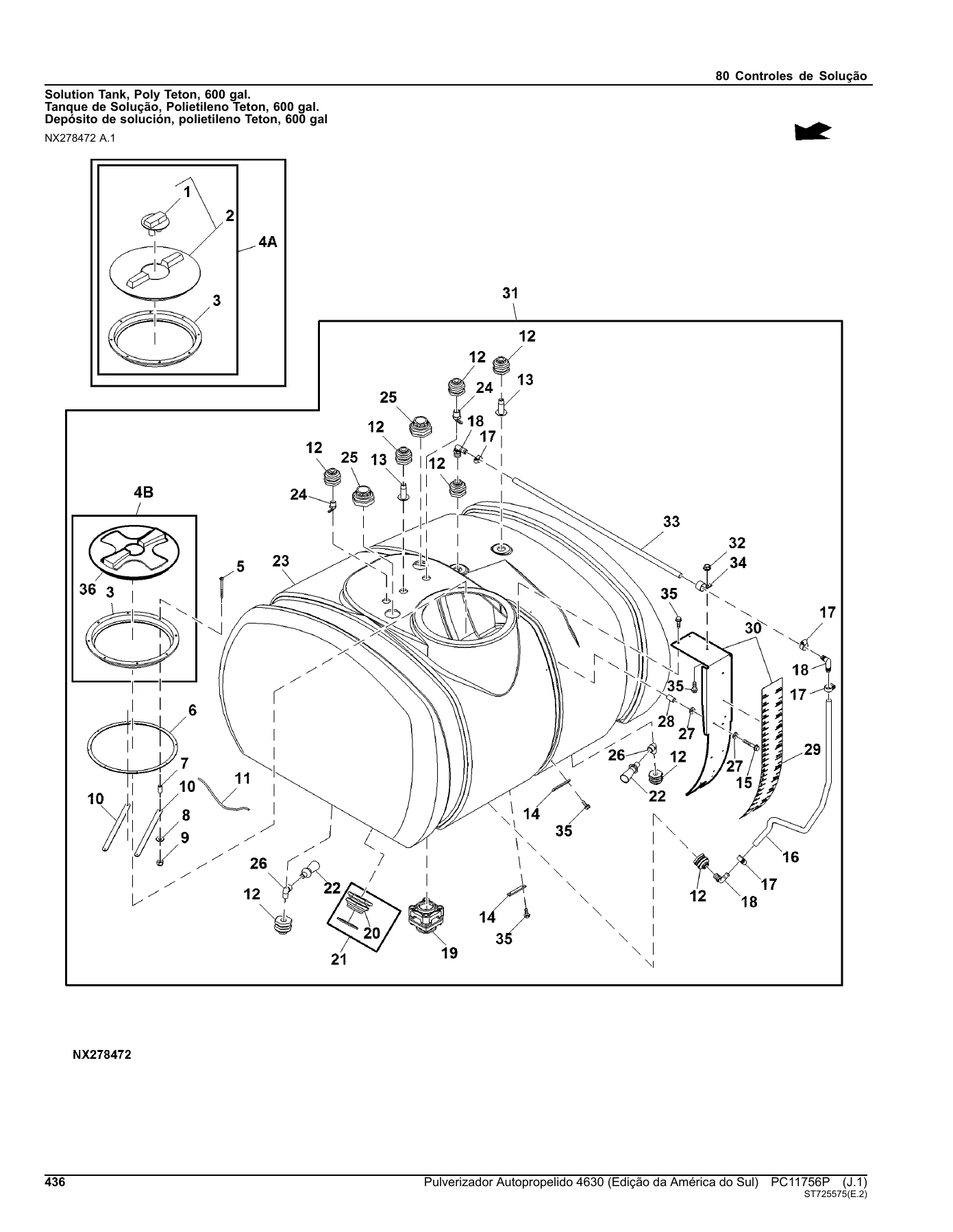 John Deere 4630 Self-Propelled Sprayer (South America Edition) Parts Catalog PC11756P - 2016 - Image 3