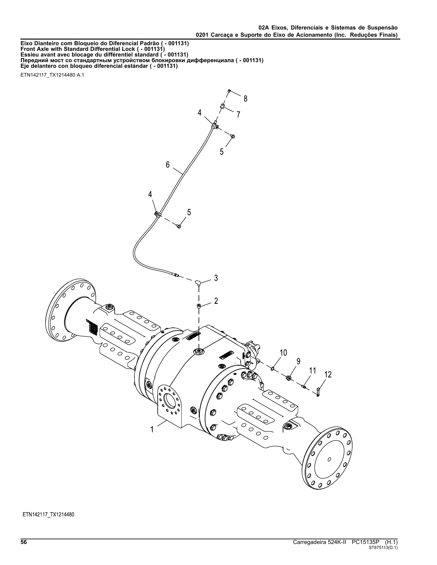John Deere 524K-II Loader Parts Catalog PC15135P 2022 - Illustrated Parts Manual PDF - Image 3