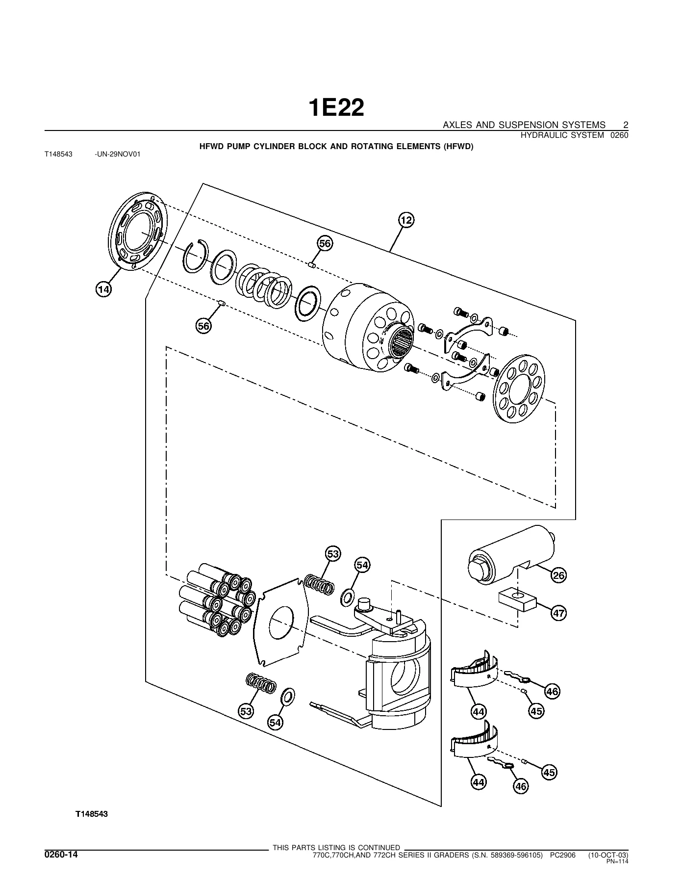John Deere 770C 770CH 772CH Series II Graders Parts Catalog PC2906 - PDF Download - Image 3