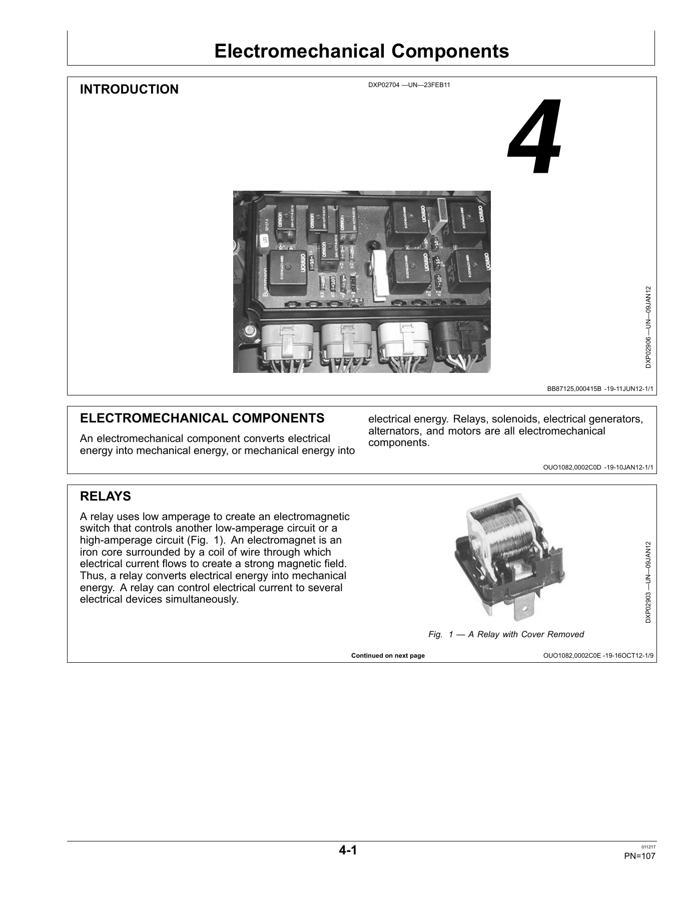 John Deere Electronic and Electrical Systems Service Manual - FOS2010NC Fundamentals of Service - Image 2