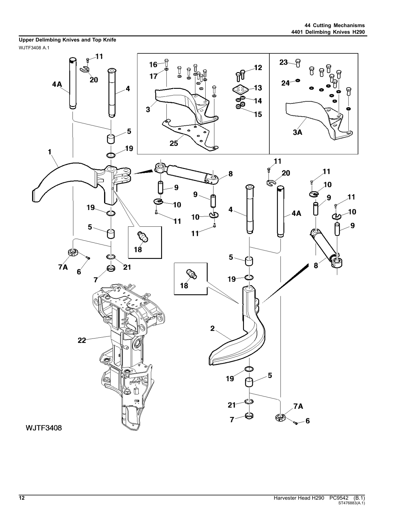 John Deere H290 Harvester Head Parts Catalog PC9542 - 2011 PDF - Image 2