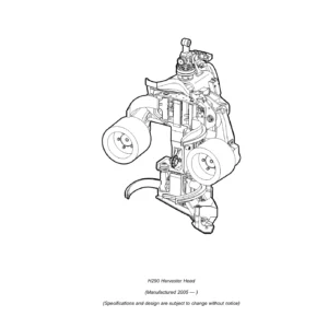 John Deere H290 Harvester Head Parts Catalog PC9542 - 2011 PDF