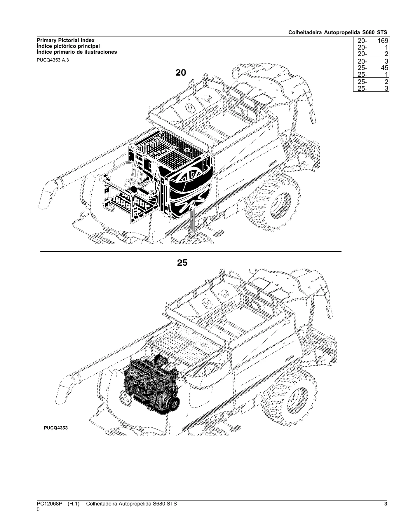 John Deere S680 STS Self-Propelled Combine Parts Catalog PC12068P 2014โ PDF - Image 2