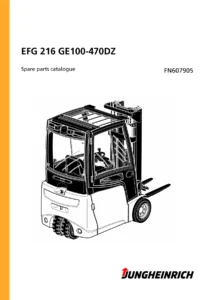 Jungheinrich EFG 216 GE100-470DZ Spare Parts Catalogue - FN607905