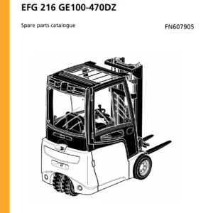 Jungheinrich EFG 216 GE100-470DZ Spare Parts Catalogue - FN607905