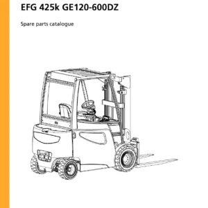 Jungheinrich EFG 425k GE120-600DZ Spare Parts Catalogue - PDF Download