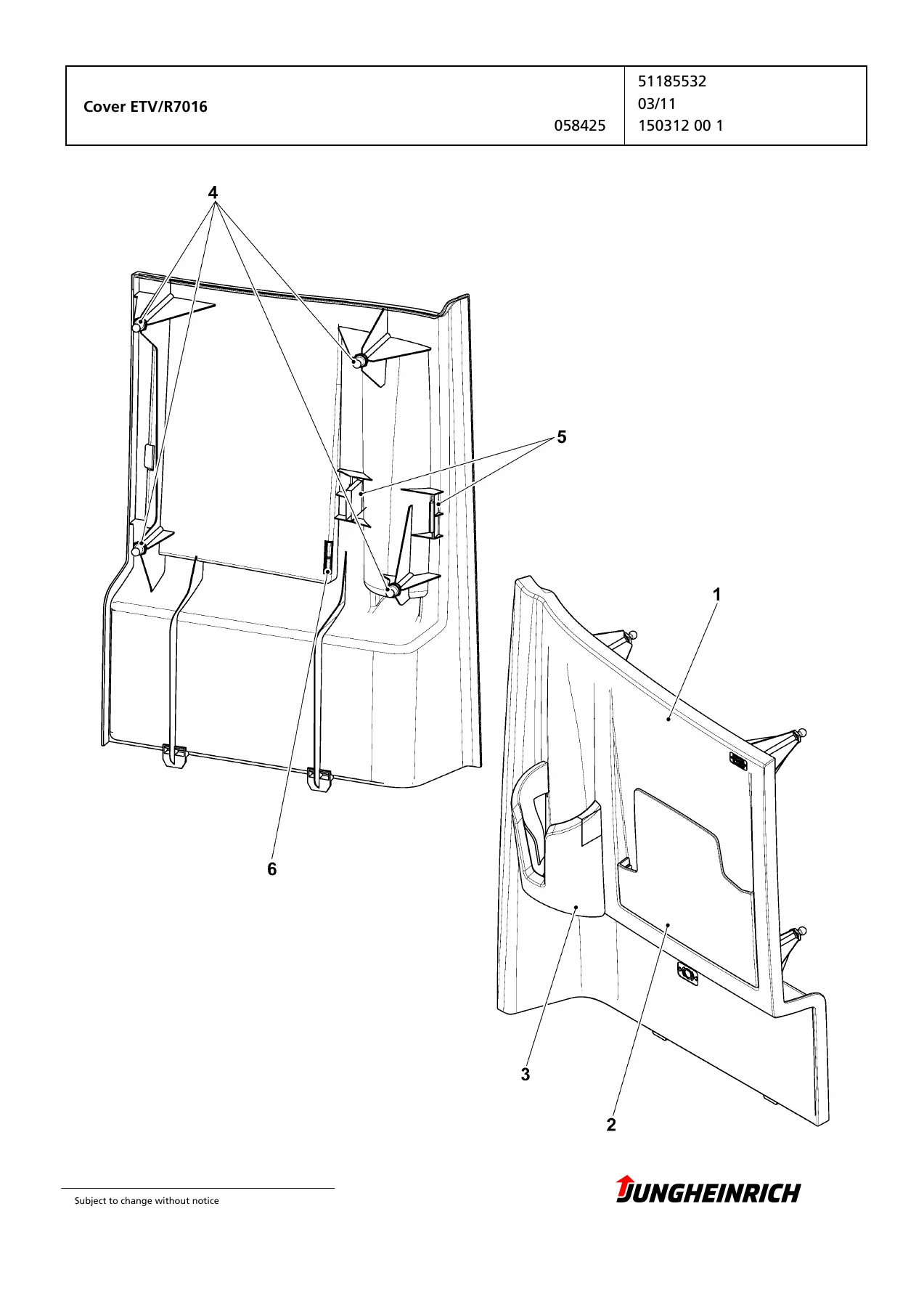 Jungheinrich ETV 214 Spare Parts Catalogue - PDF Download - Image 2