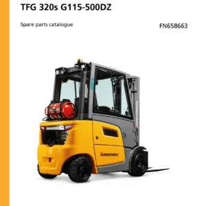 Jungheinrich TFG 320s G115-500DZ Spare Parts Catalogue FN658663 - PDF Download