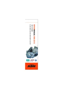 KTM 125 144 150 200 SX SXS MXC EGS EXC XC XC-W Reparaturanleitung 1999-2010