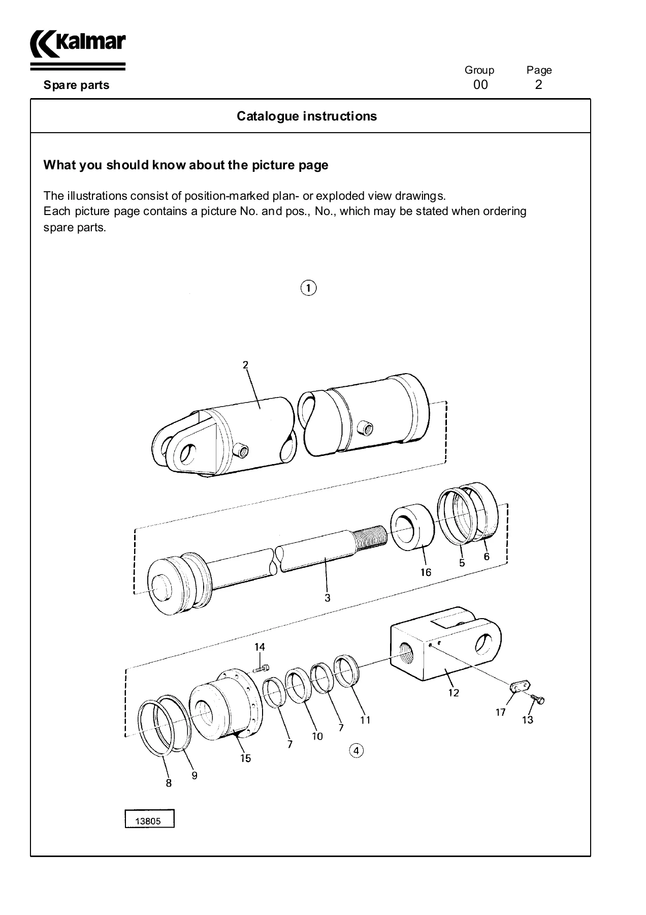 Kalmar DCB 28-32 RO/RO Forklift Spare Parts Catalogue 920936.0118 PDF Download - Image 2