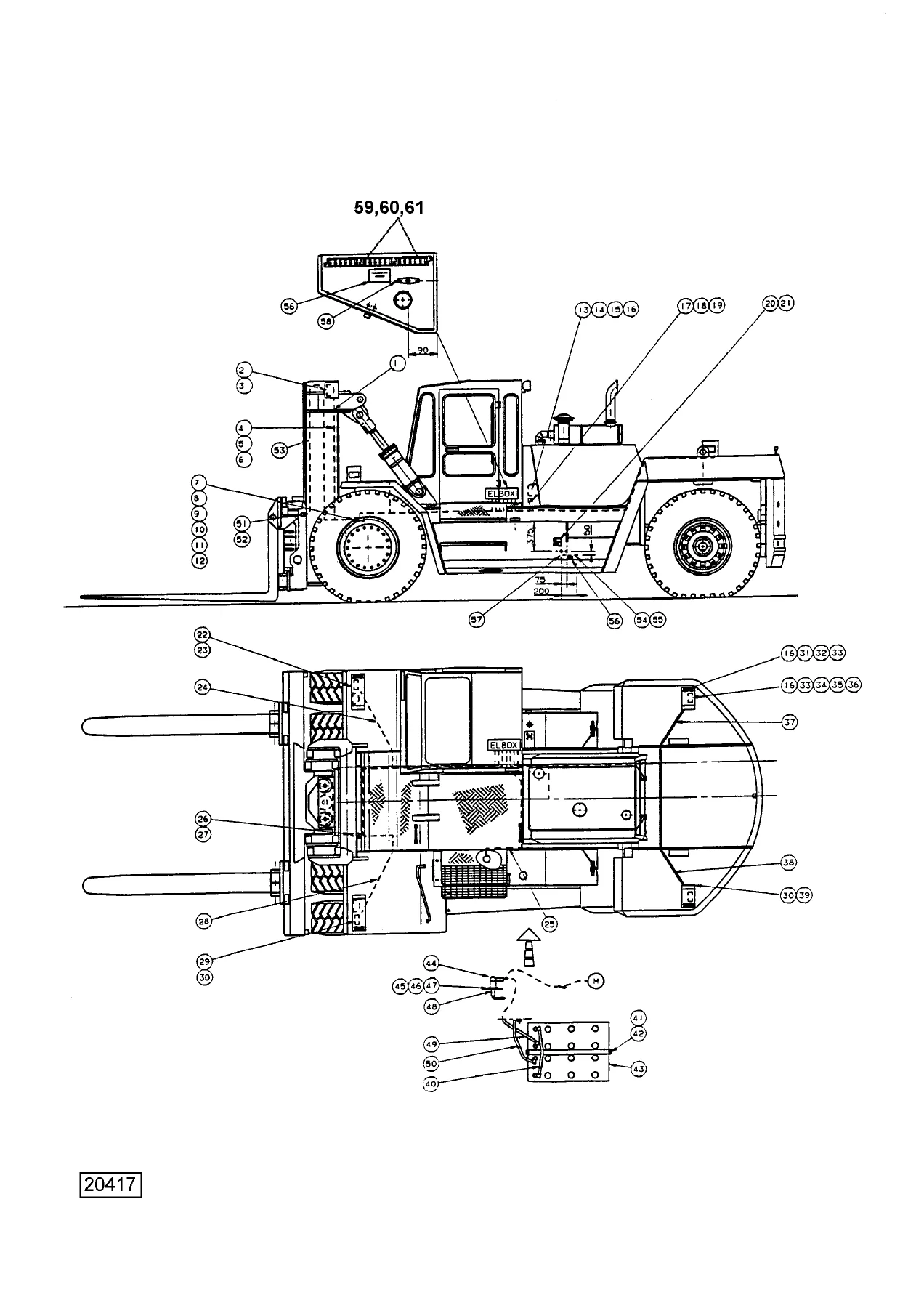 Kalmar DCB 28-32 RO/RO Forklift Spare Parts Catalogue 920936.0118 PDF Download - Image 3