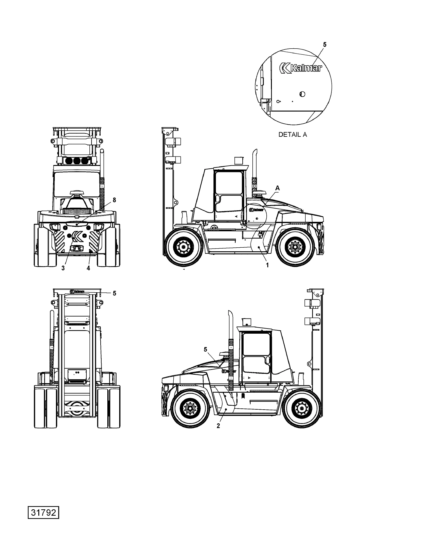 Kalmar DCE160-6 Spare Parts Catalogue F40200159 - PDF Download - Image 2