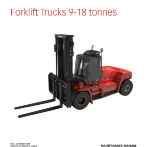 Kalmar DCG 90-180 Forklift Maintenance Manual - 9-18 Tonne Truck PDF