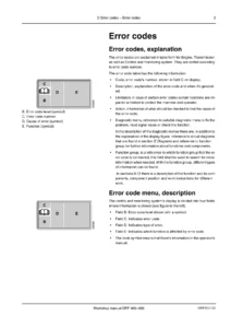 Kalmar DRF 400-450 Error Codes & Diagnostics Workshop Manual - PDF