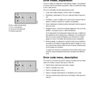 Kalmar DRF 400-450 Error Codes & Diagnostics Workshop Manual - PDF
