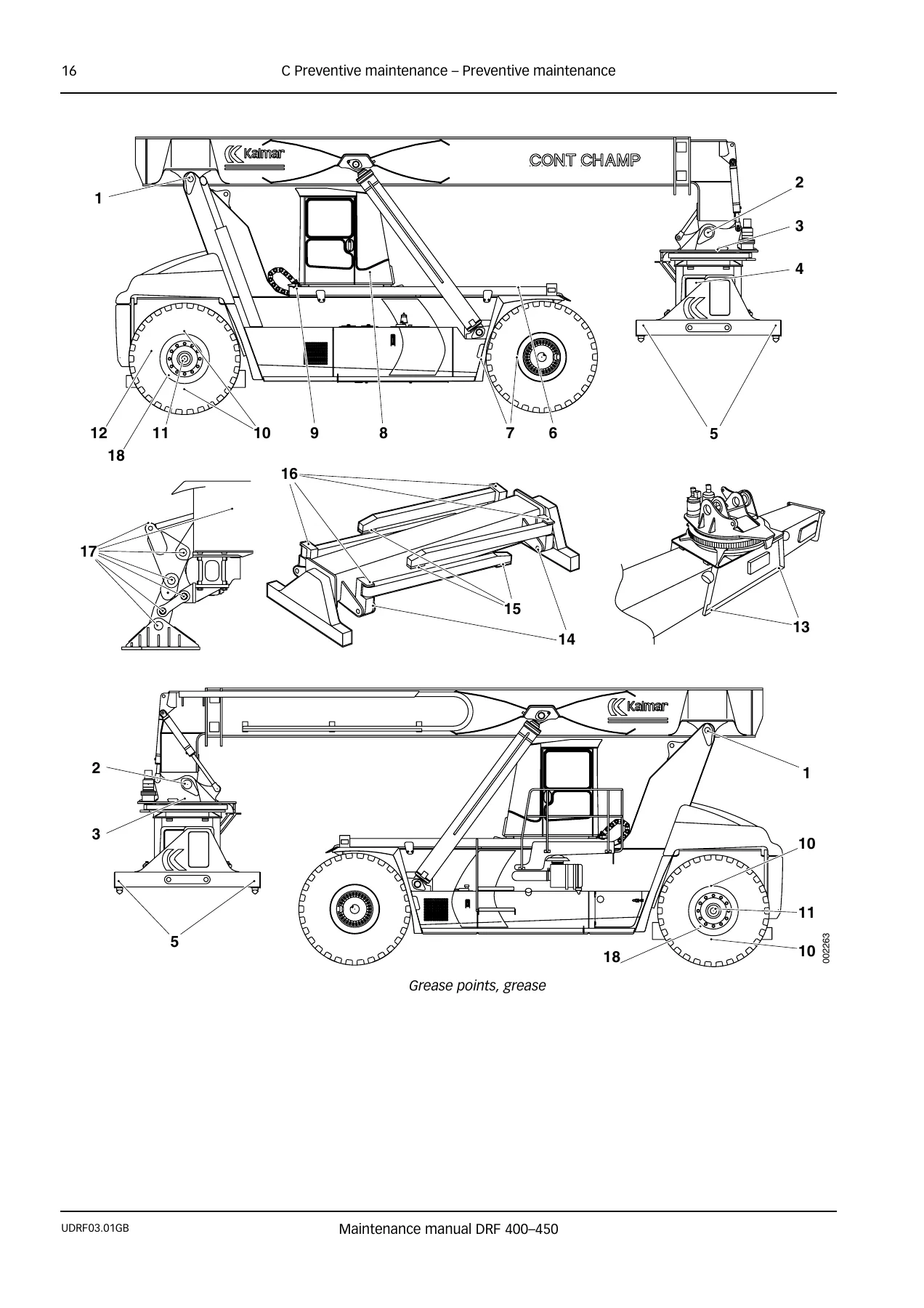 Kalmar DRF 400-450 Reachstacker Maintenance Manual PDF - Image 2